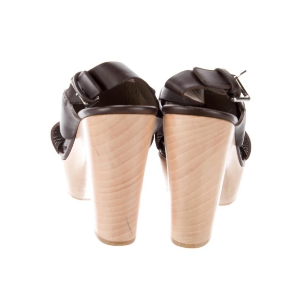 NWOT Marni Leather Cutout Accent Slingback Sandals - Picture 4 of 6